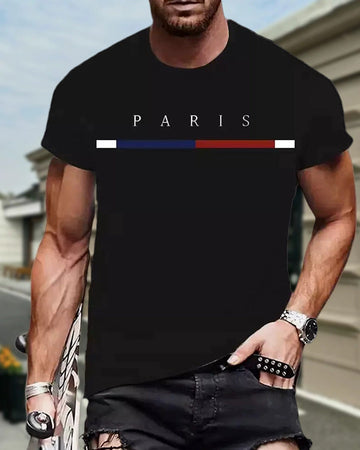 Quick Dry Crew Neck Short Sleeve T-Shirt