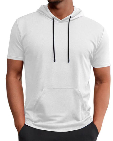 Hooded Quick Dry Short Sleeve T-Shirt